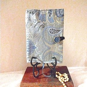 Blue Paisley Journal/Book Cover